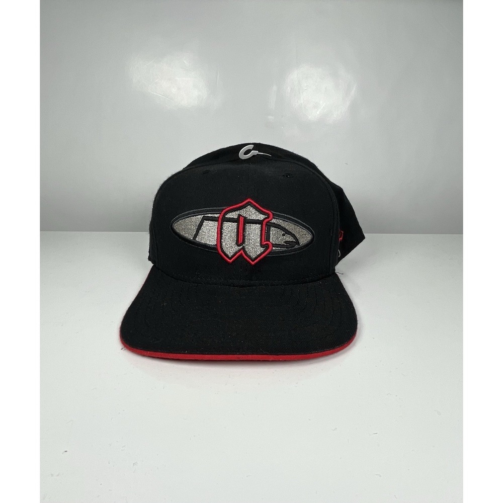 New Era Atlanta Falcons Hat Mens Black Vintage NFL Football Snapback Cap